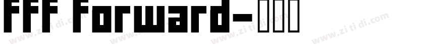 fff forward字体转换